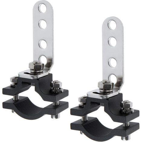 Support de Montage de Lumière Travail 22-32mm Universelle,Support de Phare Moto,Supports de fixation de lampe de fourche avant (2 Pièces) (1/5)