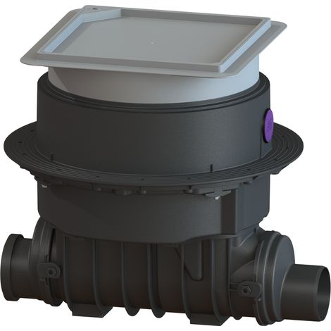 Tuyau de nettoyage Controlfix DN 100, plaque de base, carrelable