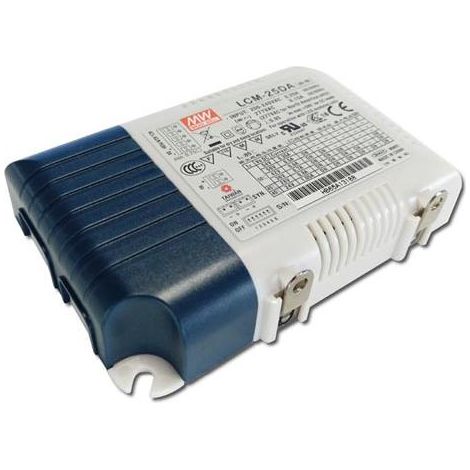 Alimentatore LED a corrente di uscita multistadio - 25 W - Corrente di uscita selezionabile con PFC (1/2)