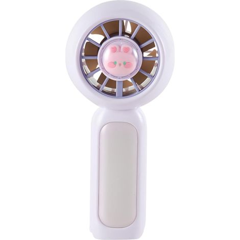 Ventilateur portatif rechargeable Petit ventilateur de bureau Gadgets rechargeables par USB, accessoires de voyage puissants à haute vitesse pour la maison, le bureau, le camping (1/4)