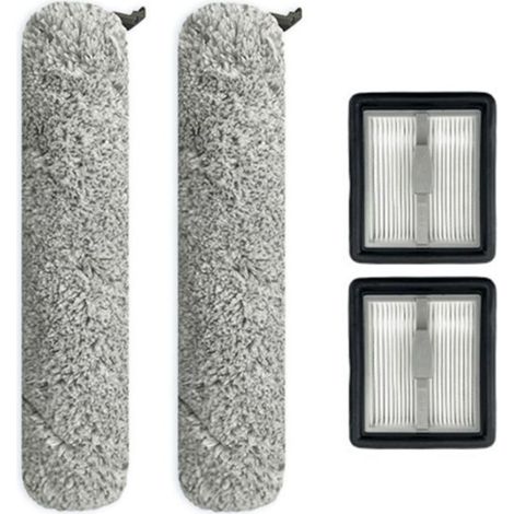 4 pezzi per spazzola per pavimenti e filtro HEPA di ricambio per aspirapolvere senza fili Bissell X7 3350F 2832Z 2955Z
