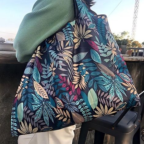 MTTproducts，Bolsa de compras plegable，Bolsa de compras grande de 50 x 60 cm，Bolsa de compras reutilizable，Material de poliéster (1/5)