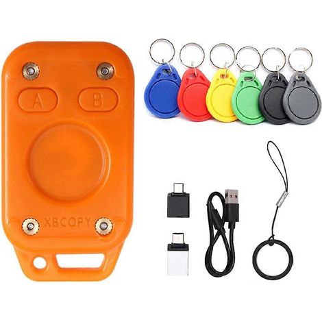 Starten Sie den Chameleon V2.0 RFID-Emulator, den 125 kHz 13,56 MHz Smart-Chip-Leser + 6xUID-Schlüsselanhänger und den Chameleon Ultra Kartenduplikator neu. (1/5)