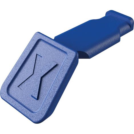 Draper 25076 KNIPEX 00 61 10 CB ColorCode Clips Blue (10 Pieces), 122mm