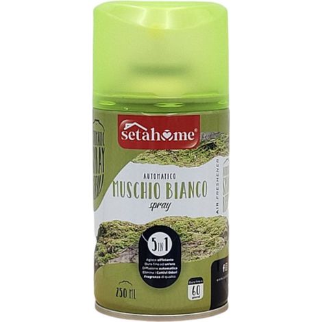 Nachfüller für automatischen Duftspender WEISSER MOSCHUS 250ml Lufterfrischer Raumspray Duftspray Raumduft Nachfüllpackung Nachfülldosen Air Freshener Automaticspray (1/5)
