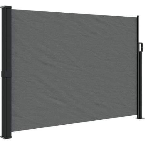 Store latéral rétractable Anthracite 140 x 300 cm