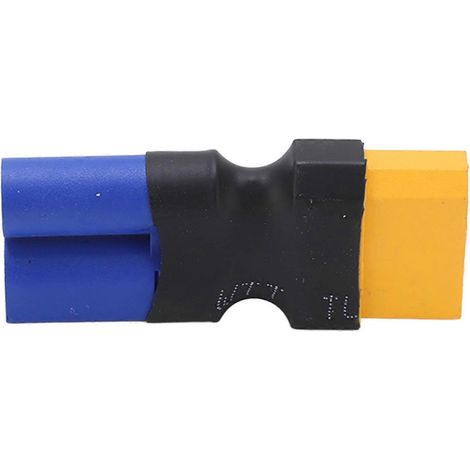Connecteur XT90 femelle vers EC5 mâle, adaptateur compact haute sécurité pour voiture RC, petit convertisseur portable, facteur de robustesse élevé (1/5)