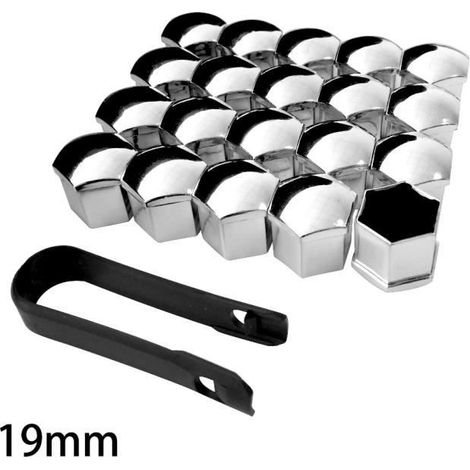 SALALIS Bouchon à vis de pneu de roue de voitures 20PCS Universal Car Wheel Screw Cap Tire Nut Housse de auto cyclomoteur80-Ywey (1/5)