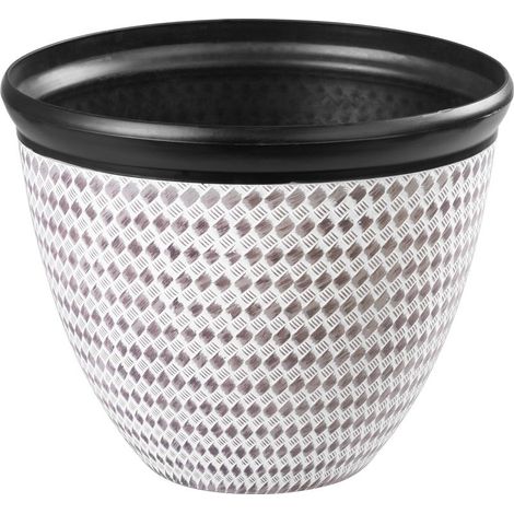 Blumentopf Strend Pro Marble, 37x30 cm, braun