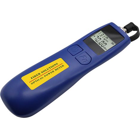 Compteur de Puissance Optique Portatif, Mesure Précise de -70 à +10dBm, Testeur de Fibre Optique avec Détecteur, Appareil de Mesure de Lumière pour Installation et Maintenance (1/5)