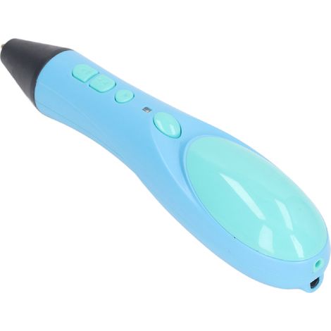 Stylo d'impression 3D innovant à vitesse réglable, compatible avec le PLA résistant aux hautes températures. (1/5)