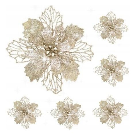 STELLA DI BETLEMME PER FIORI PER ALBERO DI NATALE 6 PEZZI [SE-GB11]