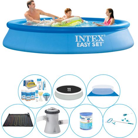 Intex Piscine Easy Set Ronde - 305x61 cm - 7-pièces S20318 (1/5)