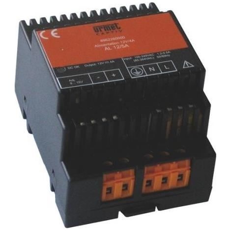 Urmet AL12/5A - Alimentatore switching 12VDC 4/5A