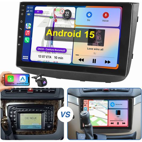 Pour Mercedes-Benz Viano Vito W639 autoradio GPS RDS Android 15 CarPlay 2+64G CAM (1/5)