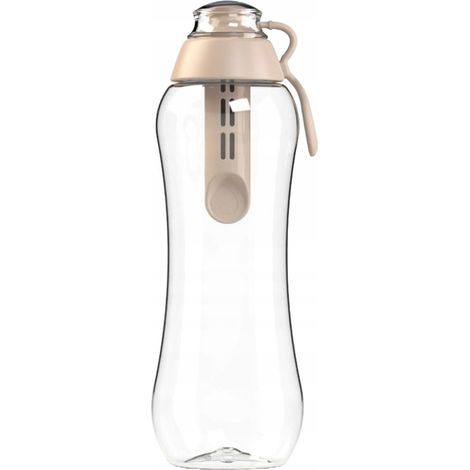 Bottiglia con filtro per l'acqua Dafi da 0,5 l, gusto cappuccino delicato.