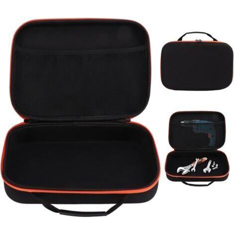 Étui de Stockage pour Perceuse électrique, Sac Pochette à Outils Sac Conteneur à Outils Oxford Tissu Accessoire Mallette de Rangement Outils de Coupe Organisateur de Stockage (1/4)