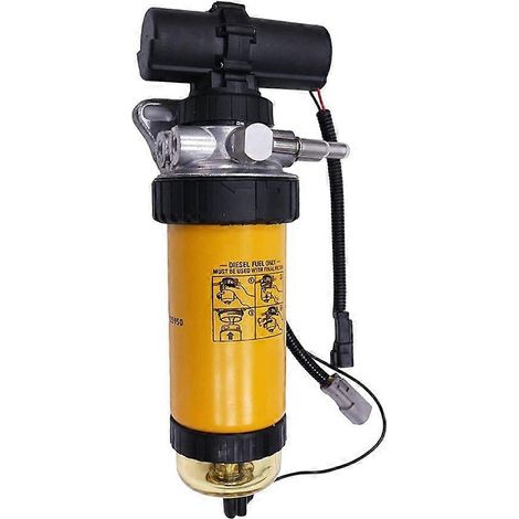 Ensemble pompe d'alimentation en carburant / pompe de surpression de carburant 320A7046, 333/C3351, 320/A7087 pour chargeuses JCB 4CX et 3CX et camions-bennes 6TST