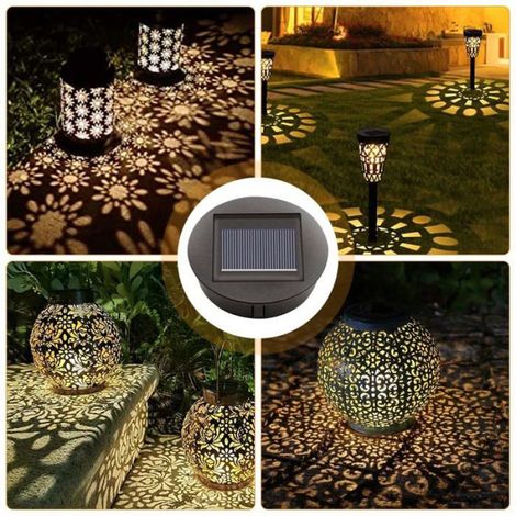 Pièces de lampes solaires de remplacement avec ampoules LED, remplacement de lampes solaires supérieures, couvercle de lanterne (1/5)