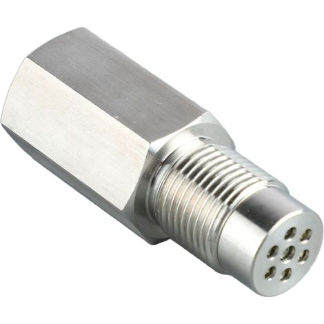 Adaptateur sonde O2 en alliage métallique pour convertisseur catalytique, raccord espaceur de capteur d'oxygène automobile (1/5)