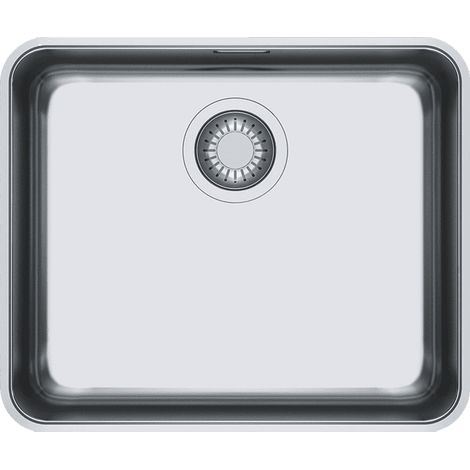 Cuve Aton Inox ANX 110-48 - 510 x 430 x 190 mm - sous-meuble 60 cm - vidage automatique - Franke (1/2)
