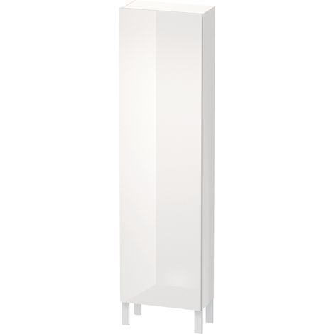L-CUBE mobile 500x243x1760mm apertura destra bianco lucido (1/5)