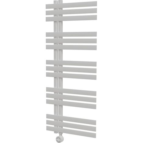 Schulte Heizkörper IGNIS inklusive Heizstab und Befüllung, 120 x 50 cm, Weiß, Version links (1/2)