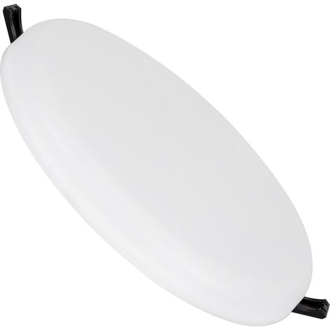 Placa LED 36W Circular Slim Surface Corte Ø200 mm IP54 3000K Blanco Cálido