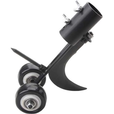 Désherbeur 2 en 1 avec roues, désherbeur de jardin, nettoie sans s'agenouiller, désherbeur autoportant pour jardin, terrasse, pelouse, allée, entrée de garage, mauvaises herbes (1/4)