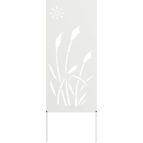 vidaXL Pantalla de Privacidad para Jardín Calado 50 x 140 cm (1/2)