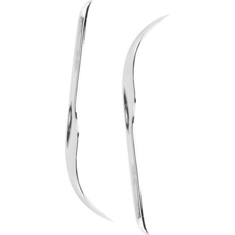 Pour -V VEZEL 2014 2015 2016 2017 2018 2019 Bande de protection de rétroviseur latéral, accessoires, 2 pièces chromées (1/4)