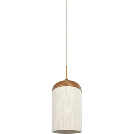 Light & Living - hängeleuchte - Dania - beige natürlich -