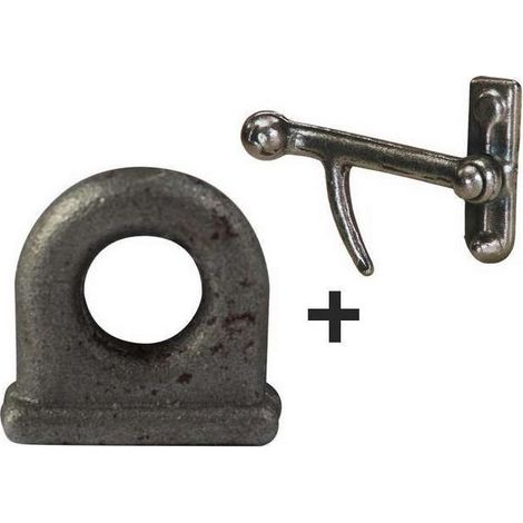 Fermeture gauche très légère 12 mm avec verrou (1/3)