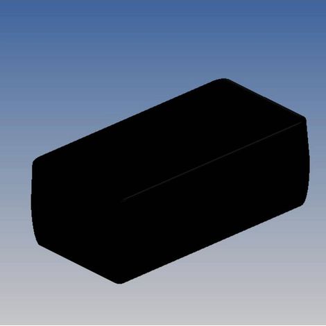 TEKO SR36-DB.9 Contenitore universale 128 x 63.5 x 48 ABS Nero 1 pz. (1/2)