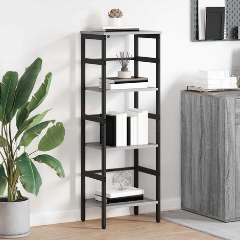 vidaXL Étagère 3 niveaux 40 x 29,5 x 115 cm Bois d'ingénierie (1/4)