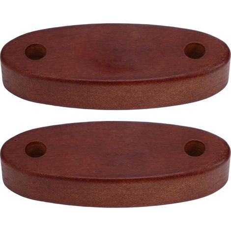 2 pièces en bois tente corde boucle 8mm coupe-vent corde boucle corde accessoires de réglage pour le Camping (1/5)