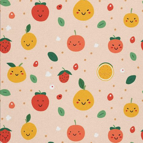Tela decorativa para exteriores Oxford - Motivo frutal  DX6901 (1/5)