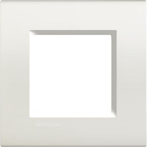 Placa cuadrada Livinglight Blanco 2 módulos LNA4802BI