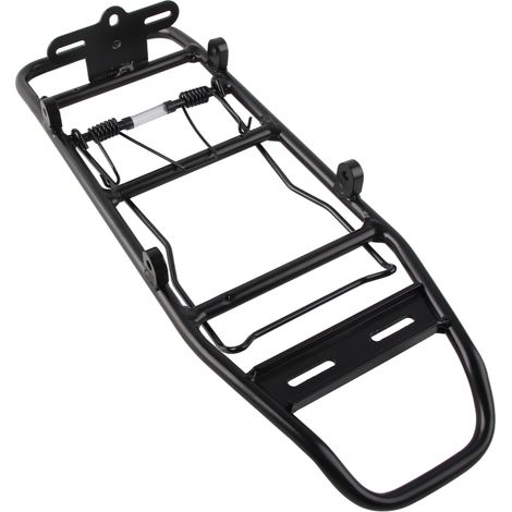 Porte-bagages arrière de vélo en alliage d'aluminium, réglable, résistant à la corrosion et durable. (1/5)
