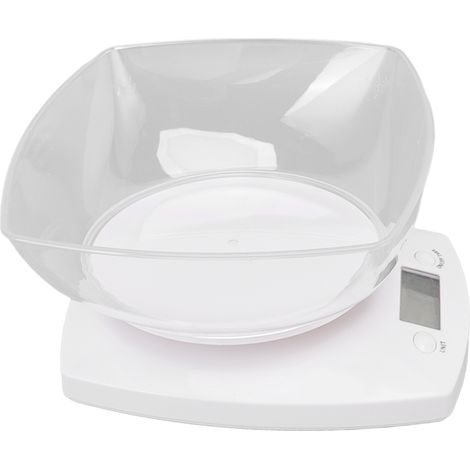 Balance de cuisine numérique 5 kg, unités de mesure : onces, livres, onces (G, OZ, LB), avec bol pour mesurer le poids des aliments. (1/5)