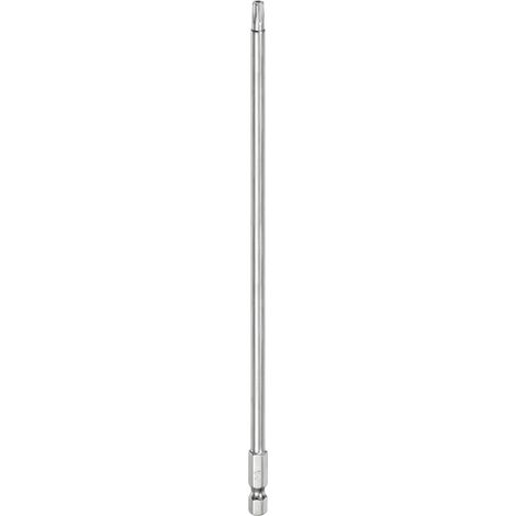T25 Embout Tournevis Torx Tige Hexagonale 1/4" Longueur 8"(200mm) (1/5)