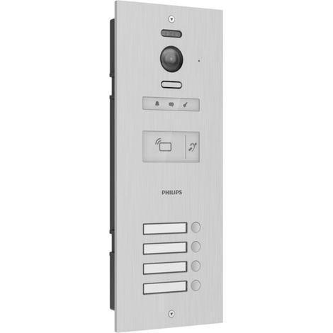 Philips WelcomeHive Pro 2  Video-Türsprechanlage WLAN Außeneinheit  Aluminium