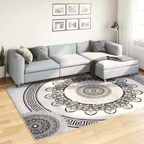 Teppich Waschbar 190x300 cm Mehrfarbig