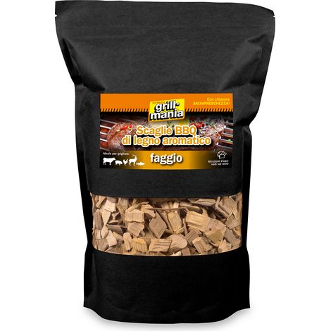 Scaglie BBQ di legno aromatico (faggio)