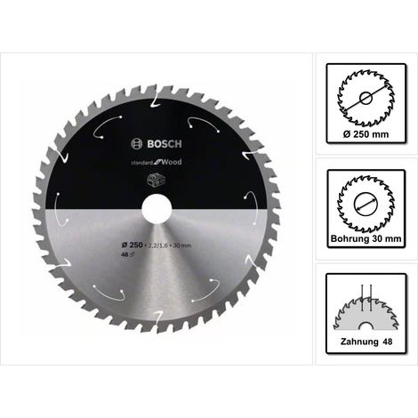 Lama circolare 250 x 30 mm Bosch Accessories 2608837728 1 pz. [2608837728] (1/5)