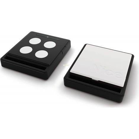 Télécommande murale NICE HOME – Émetteur pour motorisations – Programmation auto-apprentissage – Compatible avec gamme NICE HOME