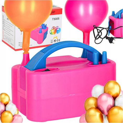 Pompe à ballons électrique 600W, double embout, gonflage rapide (f2) (1/5)