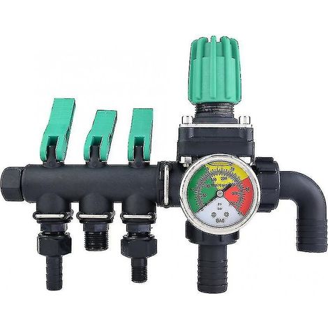Outils agricoles, pulvérisateur agricole, vanne d'arrêt, répartiteur d'eau à 3 voies, câble (1/5)
