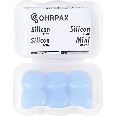 Bouchons d'oreille en silicone modelables pour dormir et nager (1/5)