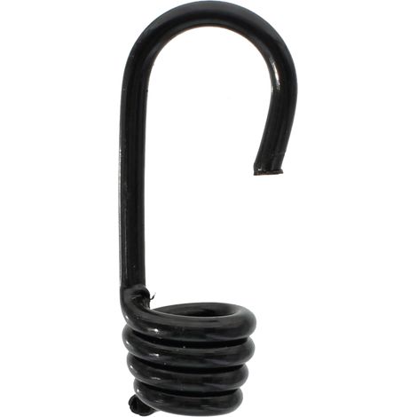Federbelasteter Spiralhaken für Seile, Durchmesser 10 mm